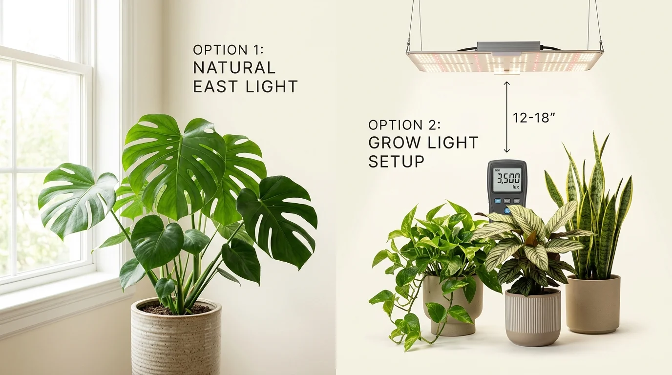  — Houseplant Light Requirements: Exact Lux Ranges for 50+ Plants (2026 Cheat Sheet)