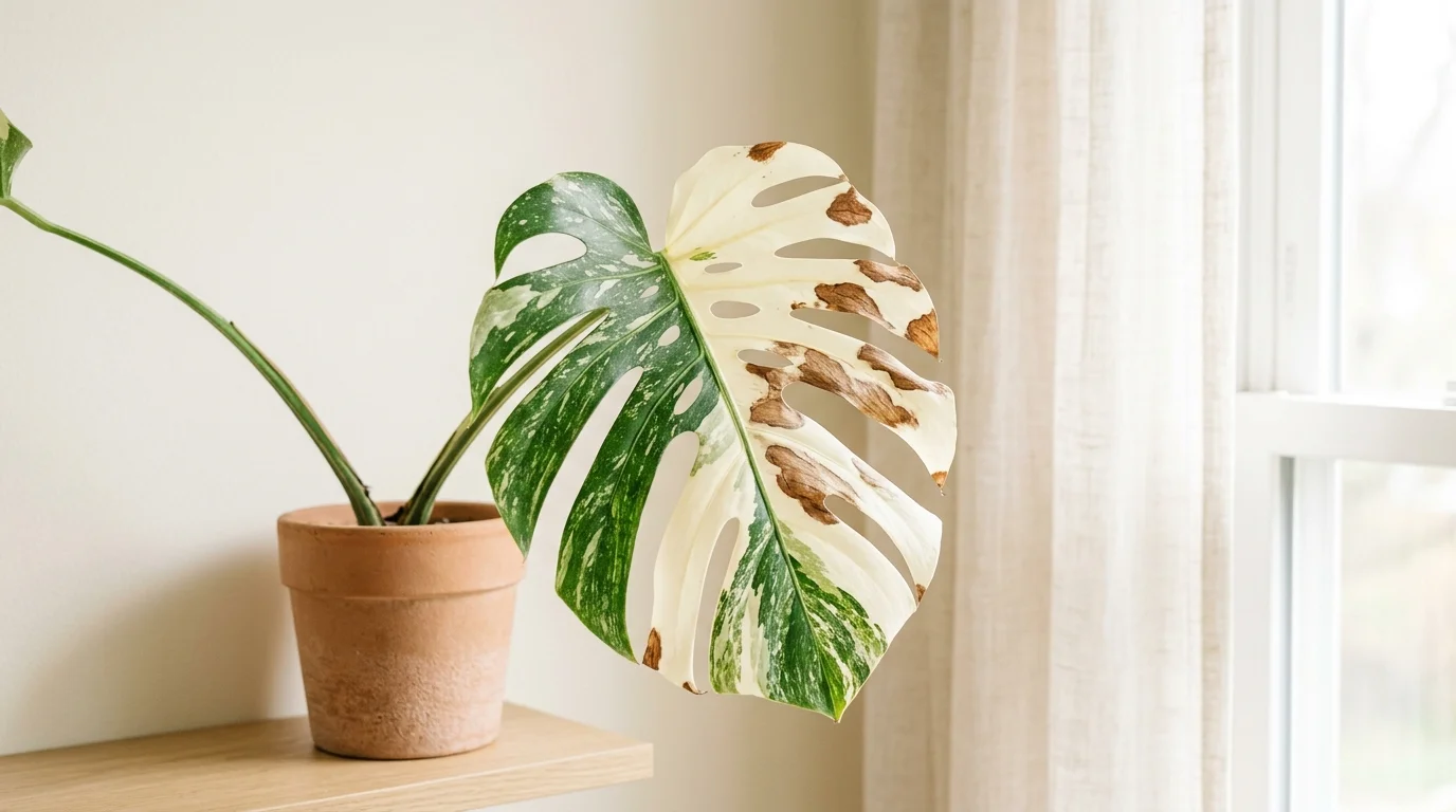  — Thai Constellation Brown Spots on White Variegation: Stop — It's Not Disease