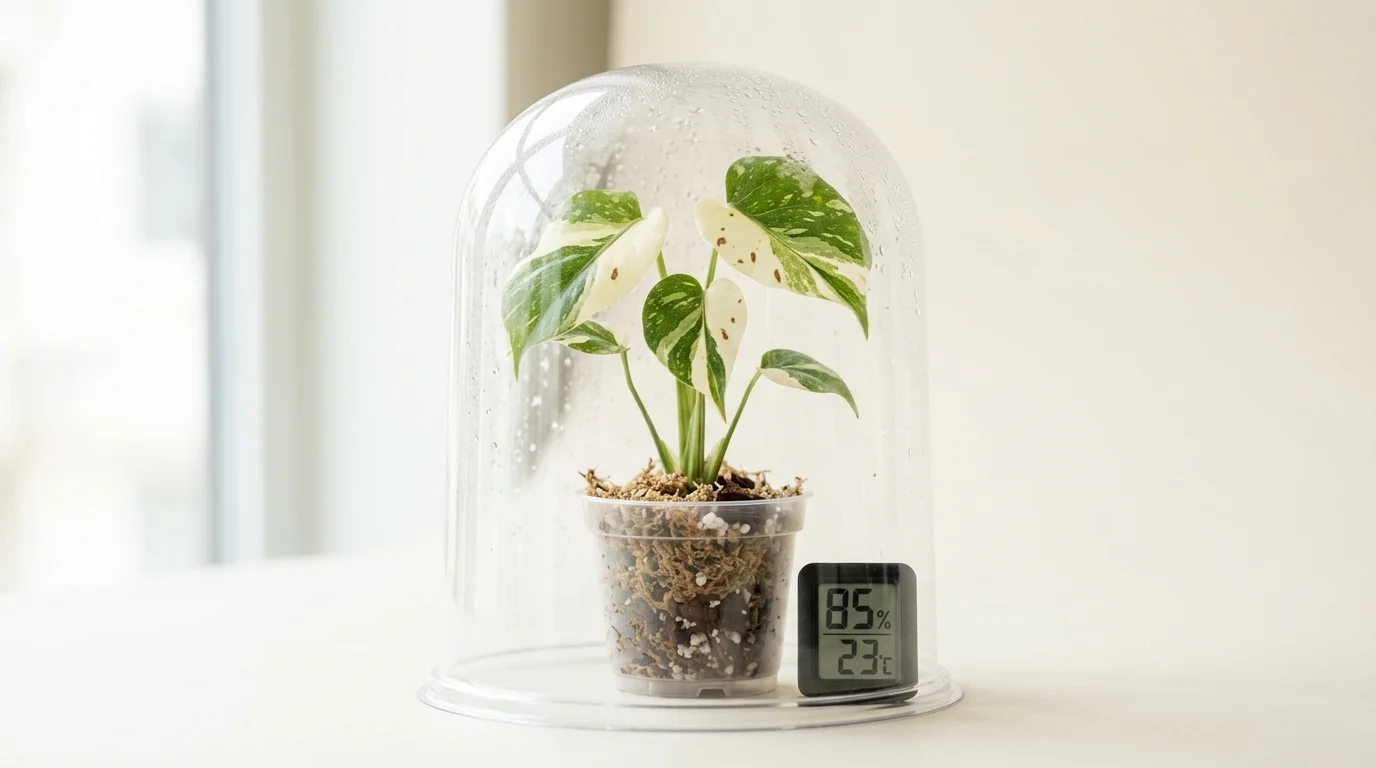  — Tissue Culture Shock — The 30-Day Hardening Protocol for Monstera Thai Constellation